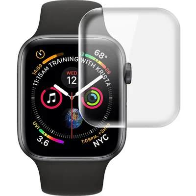 2Pcs / Set IMAK Hydrogel Film 3 Full Coverage Soft Screen Guard Film for Apple Watch SE (2025) 44mm / Series 4 44mm