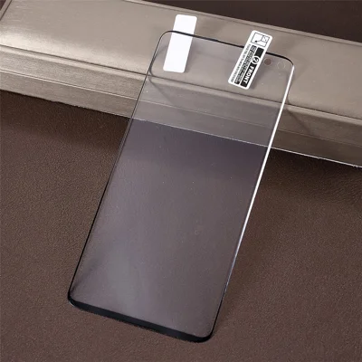 Soft PET Full Screen Covering Protector for Samsung Galaxy S10 Plus  [Support Ultrasonic Fingerprint Unlock]- Black