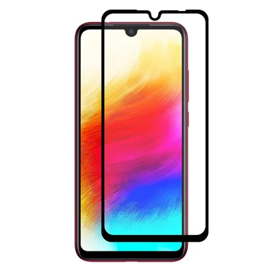 HAT PRINCE Volledige Lijm Volledige Maat 0,26 mm 9H 2,5D Boogrand Gehard Glas Screenprotector voor Xiaomi Redmi Note 7 / Note 7 Pro (India)