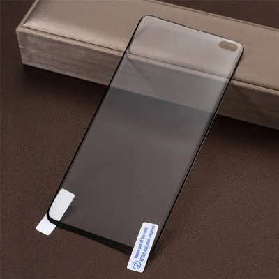 RURIHAI for Samsung Galaxy S10 Plus Soft PET Full Cover Screen Protector Film [3D 0.1mm Anti-explosion] [Support Ultrasonic Fingerprint Unlock]