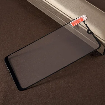 RURIHAI Full Size Solid Defense Full Glue Tempered Glass Screen Film Protector for Xiaomi Redmi Note 7/Note 7 Pro (India)
