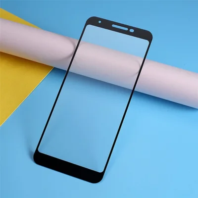 Silk Printing Full Size Tempered Glass Screen Protector (Full Glue) til Google Pixel 3a