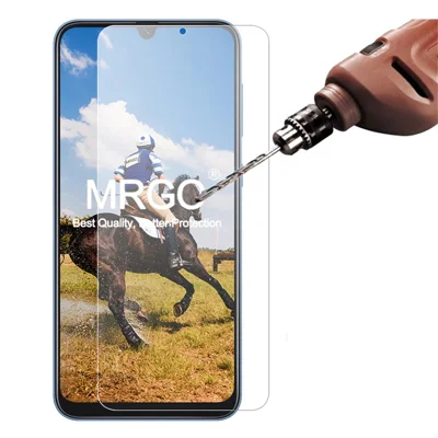 0,3 mm zabezpieczacz ekranu z hartowanego szkła z zaokrąglonymi krawędziami i funkcją antywłamaniową do Samsung Galaxy A20e