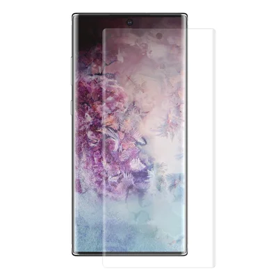 HAT PRINCE Ultra Clear 3D PET Curved Full Coverage Screen Plustector Guard for Samsung Galaxy Note 10 Plus/Note 10 Plus 5G