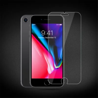 MOCOLO mobil skærmværn af hærdet glas (buekant) til iPhone 8 4,7 tommer
