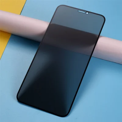 RURIHAI واقي زجاجي مقسّى ضد التلصص بزاوية 180 درجة بسماكة 0.26 مم لتغطية كاملة لهاتف iPhone 11 Pro بحجم 5.8 بوصة