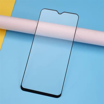 Full Coverage Ultra Clear Tempered Glass Protector Film for Samsung Galaxy A20s - Black