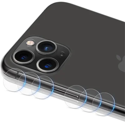 IMAK 2 stuks/pak Ultrahelder Gehard Glas Camera Lens Protector voor iPhone 11 Pro / iPhone 11 Pro Max