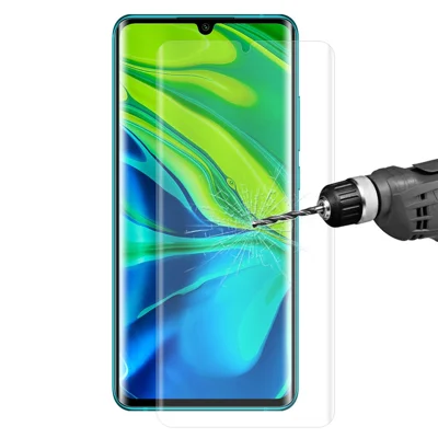 HAT PRINCE for Xiaomi Mi CC9 Pro/Note 10 (International Version) 3D Full Screen Covering 0.26mm Tempered Glass Protector - Transparent