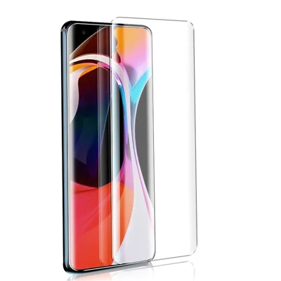 MOCOLO 3D Curved [UV Light Irradiation] Full Cover Tempered Glass Screen Protector UV Film for Xiaomi Mi 10