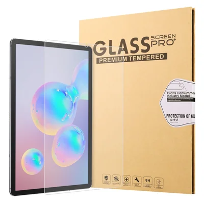 Ultra Clear Arc Edge Premium Tempered Glass Full Screen Film for Samsung Galaxy Tab S6 Lite (2024) / (2022) / (2020)