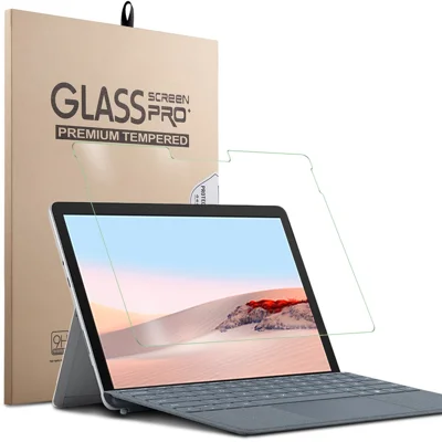For Microsoft Surface Go 2/3 Tempered Glass Screen Protector Full Cover Anti-Scratch Arc Edge Film