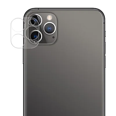 Stötsäker, repbeständig, extra klar AGC-härdat glas kameraskyddsfilm för iPhone 12 Pro Max 6,7 tum