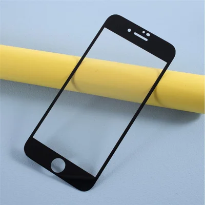 RURIHAI 0.33 مم زجاج مقسّى منحني ثلاثي الأبعاد لشاشة iPhone 8/7/SE (2020)/SE (2022) - أسود