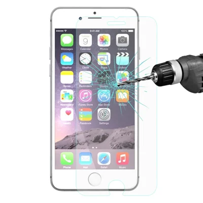 HAT PRINCE voor iPhone 8 Plus/7 Plus Gehard Glas Screenprotector 0,26 mm 9H 2,5D Afgeronde Rand
