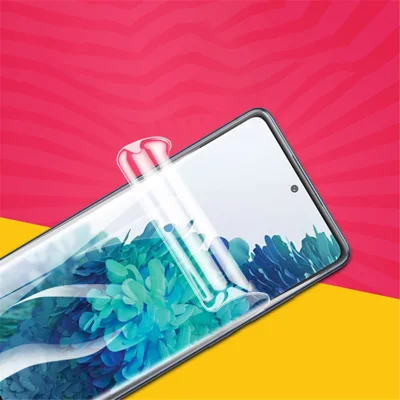 Película de pantalla de hidrogel TPU antiexplosión con cobertura total para Samsung Galaxy S20 FE / S20 FE 5G / S20 Lite / S20 FE 2022