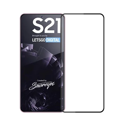 PINWUYO Anti-explosion Anti-fingerprint Tempered Glass Full Screen Full Glue Film for Samsung Galaxy S21 4G/5G