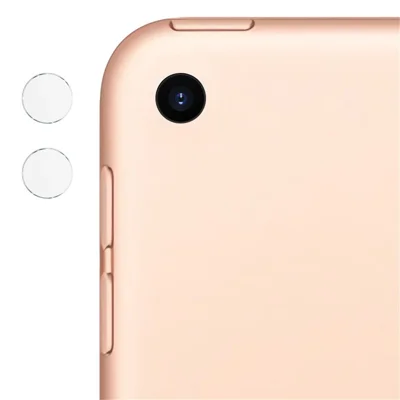 IMAK 2 sztuki/pakiet odporna na zużycie folia ochronna z hartowanego szkła HD do obiektywu iPad 10,2 cala (2020)