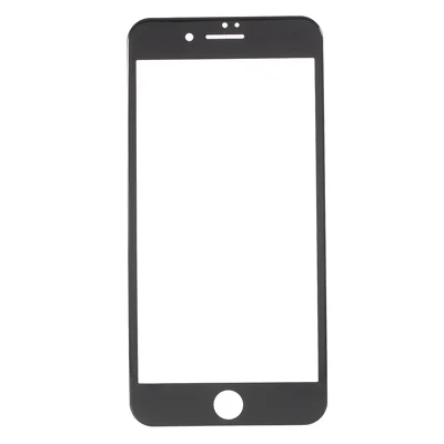 Soft Carbon Fiber Full Size Tempered Glass Screen Protector for iPhone 7 4.7 inch - Black