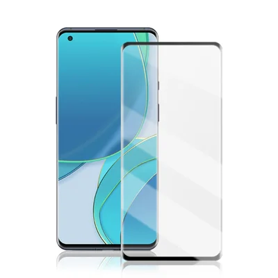Protector de pantalla de vidrio templado curvado 3D con cobertura total MOCOLO para OnePlus 9 Pro / 10 Pro / Xiaomi 12 Pro 5G / Oppo Find X3 Pro