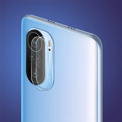 2Pcs ENKAY HAT PRINCE Wear-resistant Ultra Clear Camera Lens Film for Xiaomi Mi 11X/11X Pro/11i 0.2mm 9H 2.15D Arc Edge Tempered Glass Protector