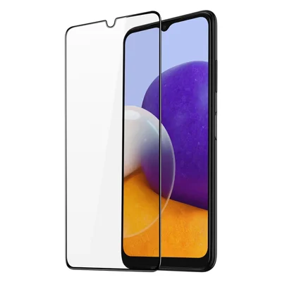 DUX DUCIS For Samsung Galaxy A22 5G (EU Version) Full Screen Protector 2.5D Flat Screen Medium Alumina Glass HD Clear Film