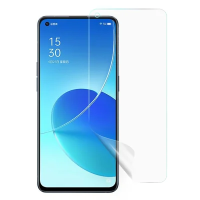 For 	Oppo Reno6 5G Full Coverage Anti-Explosion Anti-Fingerprint Soft Hydrogel TPU Screen Protector Anti-Glare Film