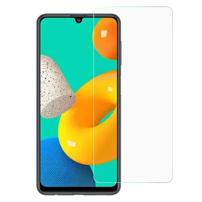 Gehärteter Glasschutzfilm für Samsung Galaxy M32 (Global Version), 9H Härte, kratzfest, explosionsgeschützt, ultradünn, 0,3 mm, klarer Displayschutz