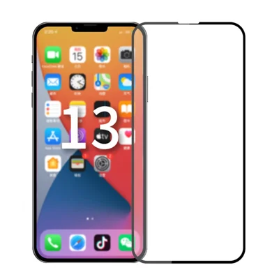 MOFI High Definition Full Coverage Full Glue Tempered Glass Screen Protector Film för iPhone 13 Pro Max / 14 Plus