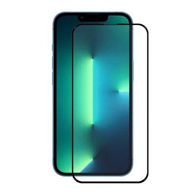 HAT PRINCE 0,26 mm 9H 2,5D dækkende fuldlimet skærmværn af hærdet glas til iPhone 13 / 13 Pro / 14