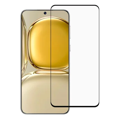 CALANS 3D Curved (Side Glue) Complete Covering Tempered Glass Screen Protector for Huawei P50 Pro