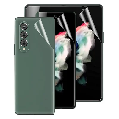 Flexible Folding Full Coverage Front and Back Soft TPU Protective Film Set for Samsung Galaxy Z Fold3 5G