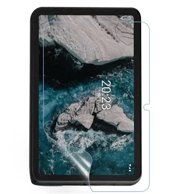 Ganzflächige Anti-Kratz-HD-klare PET-Folie Displayschutzfolie für Nokia T20 / T21
