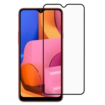 PET + TPU High Definition Silk Printing Full Glue Complete Covering Screen Protector for Samsung Galaxy A20s