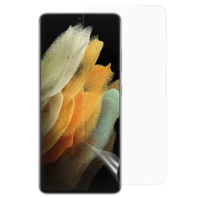 High Definition Full Coverage Flexible TPU Protective Screen Protector for Samsung Galaxy S22 Ultra 5G
