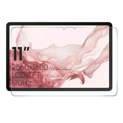 ENKAY HAT PRINCE for Samsung Galaxy Tab S9 / S8 / S7 X700 / X706 0.33mm 9H Full Glue 2.5D Arc Edge Tempered Glass Complete Covering Protector Film