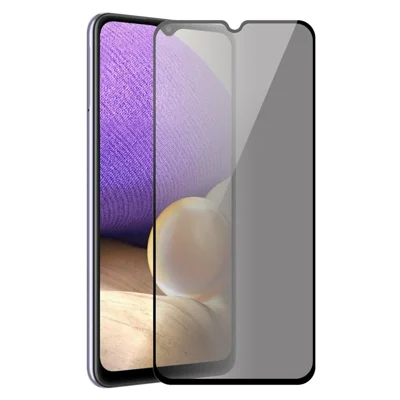 ENKAY HAT PRINCE for Samsung Galaxy A32 5G / M32 5G Explosion-proof Full Screen Privacy Protection 28-degree Anti-spy Full Glue Tempered Glass Screen Protector