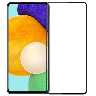 MOFI JK-1 3D Curved Screen Protector for Samsung Galaxy A53 5G, Anti-Scratch Full Cover Full Glue HD Tempered Glass Film