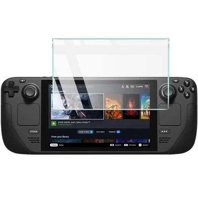 IMAK H Series pour Steam Deck 9H Protecteur d'écran en verre trempé Console de jeu Film de protection anti-explosion HD