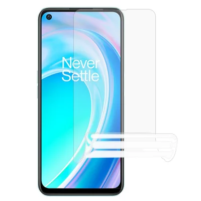 For OnePlus Nord CE 2 5G  / N20 5G / 2T 5G Ultra Clear Phone Screen Protector Anti-Glare Fingerprint-Proof Soft Hydrogel TPU Film