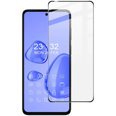 IMAK Pro+ Series for Motorola Moto G52 4G / G82 5G / Edge 30 5G Screen Protector HD Clear 9H Hardness Full Coverage Full Glue Tempered Glass Film