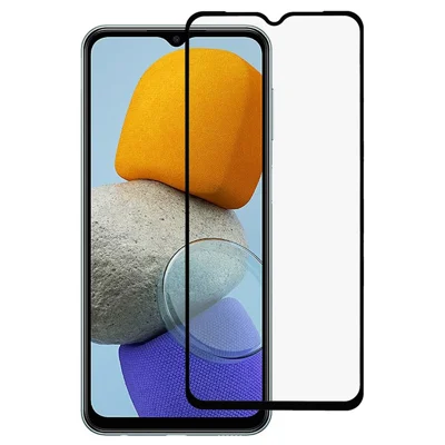 For Samsung Galaxy A03 (166.5mm) 9D Tempered Glass Film Side Glue Silk Printing Full Screen Protector