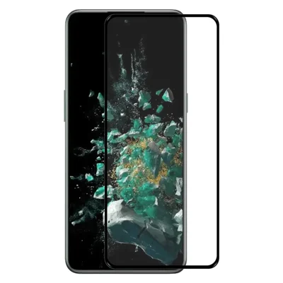 ENKAY HAT PRINCE For OnePlus 10T 5G / Ace Pro 5G Anti-oil Full Glue 2.5D Arc Edge High Aluminium-silicon Glass Film 9H Full Screen Protector