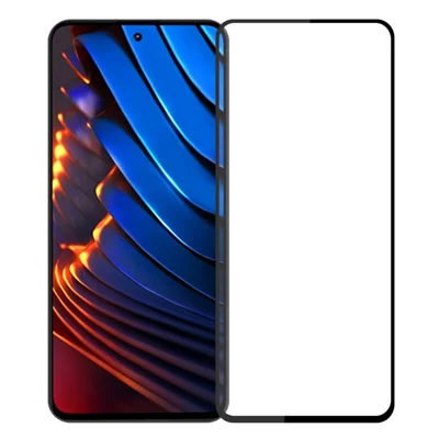 PINWUYO JK Tempered Glass Film Series-2 for Xiaomi Poco X5 Pro 5G / Redmi Note 12 Pro Speed 5G High Aluminum-silicon Glass Full Cover Full Glue Anti-Scratch Clear Film