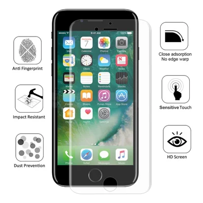 HAT PRINCE Hydrogel Folie 0,1 mm 3D Volledige Dekking TPU Ontploffingsbestendige Schermfolie voor iPhone 8 Plus / 7 Plus 5,5 inch