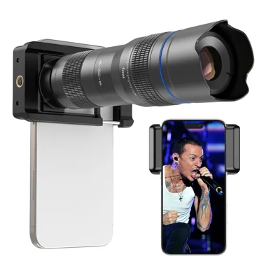 APEXEL HD Metal 20-40x Zoom Telescoop Teleobjectief Monoculair Lens voor iPhone Samsung Huawei