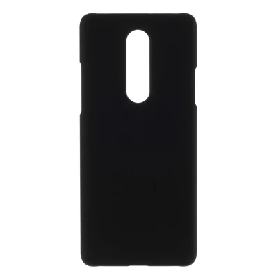 Rubberized Plastic Mobile Phone Case for OnePlus 8 - Black