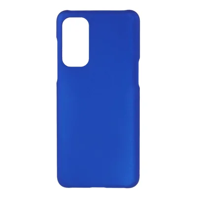 Rubberized Surface PC Hard Case Phone Protective Shell for OnePlus Nord 2 5G - Blue
