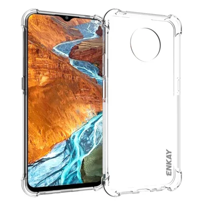 ENKAY HAT PRINCE Anti-slip Side Strip Protective Cover Enhanced Four Corner TPU Phone Case for Nokia G300 5G