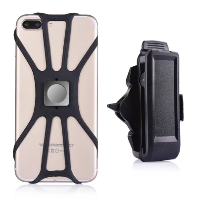 Universal Flexible Octopus Shape Magnetic Phone Shell + Belt Clip